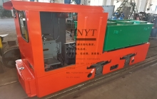 內蒙古5噸鋰電池電機車發(fā)往山東某礦山