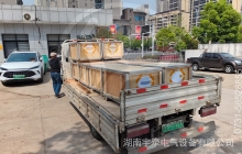 四川一批ZQ-21直流牽引電機(jī)裝車(chē)發(fā)往海外